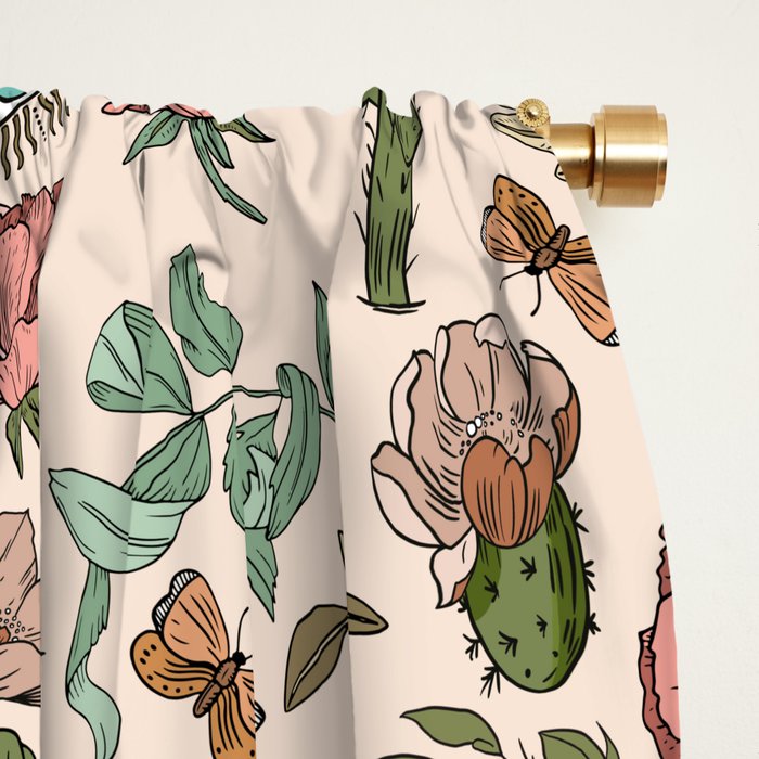 Sweetly wild desert 45 Window Curtain Gallery Image 2