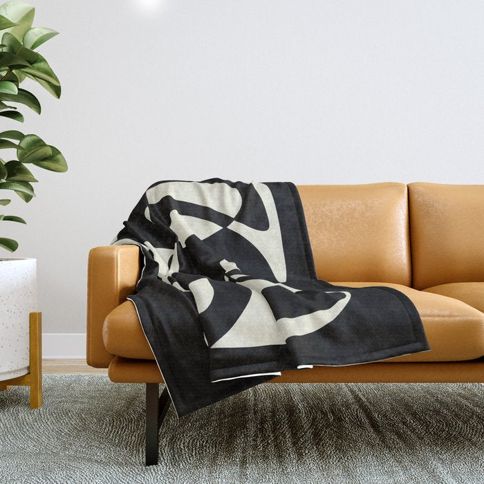 MIRROR 01 Throw Blanket Gallery Image 1