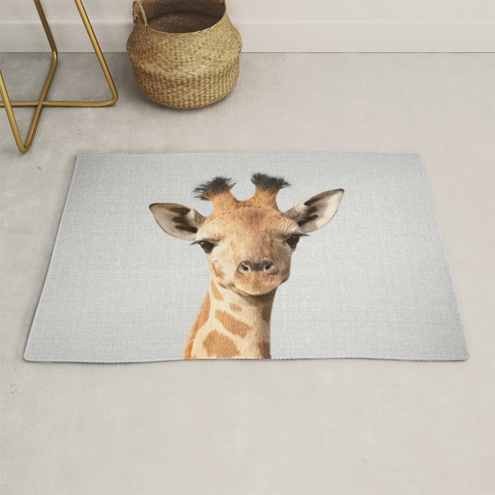 Baby Giraffe - Colorful Rug Gallery Image 1