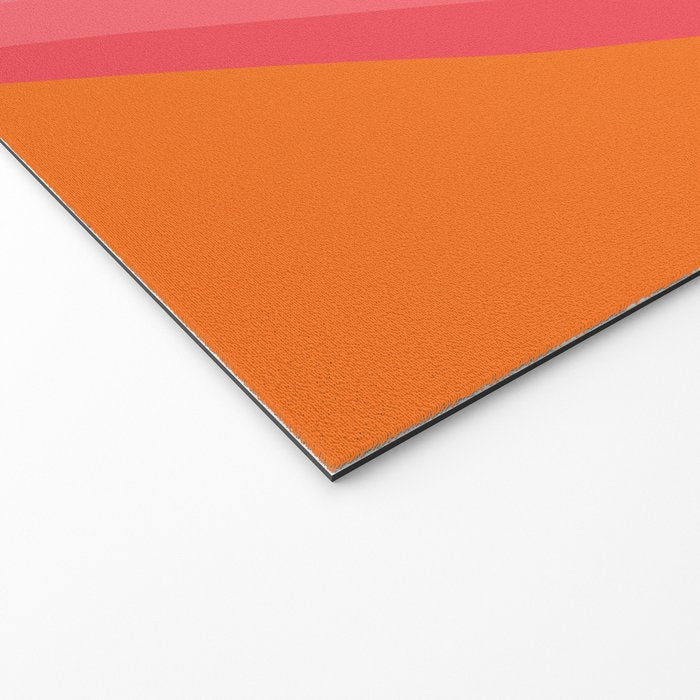 Sunshine Stripe Floral Welcome Mat Gallery Image 2