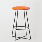 Sunshine Stripe Floral Stool Gallery Image 1