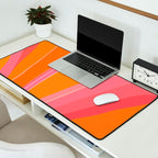 Sunshine Stripe Floral Desk Mat Gallery Image 2