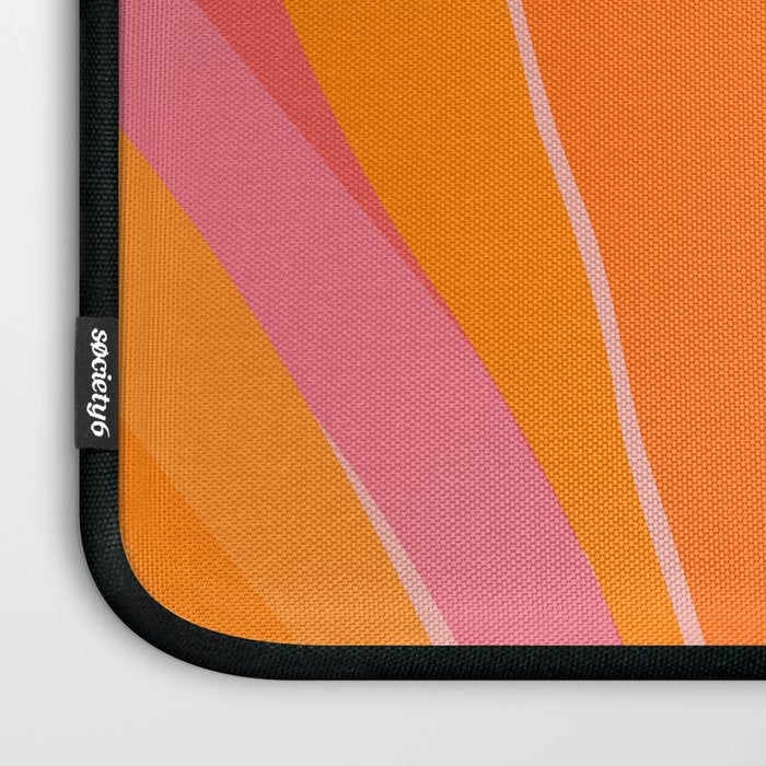 Sunshine Stripe Floral Laptop Sleeve Gallery Image 3