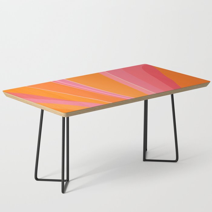 Sunshine Stripe Floral Coffee Table Gallery Image 1