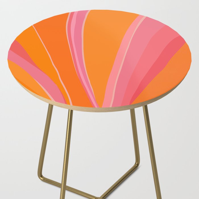 Sunshine Stripe Floral Side Table Gallery Image 2