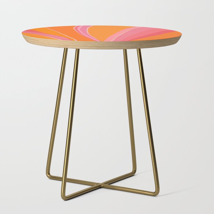 Sunshine Stripe Floral Side Table Gallery Image 1