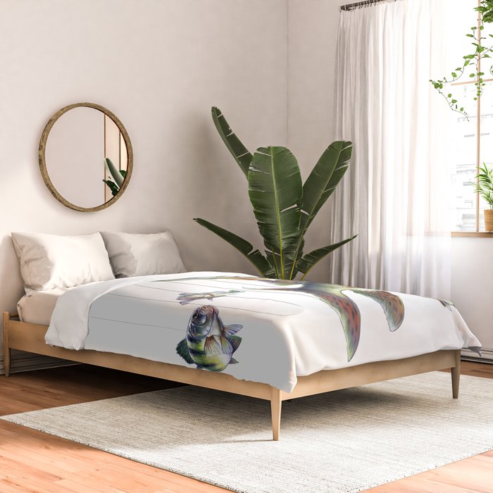 Musky Fishing Comforter Gallery Image 2
