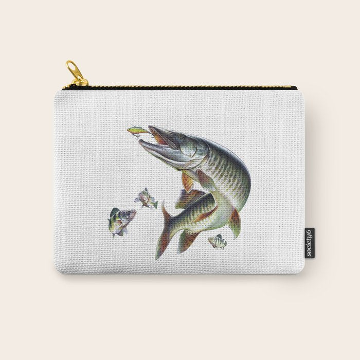 Musky Fishing Carry All Pouch Gallery Image 1