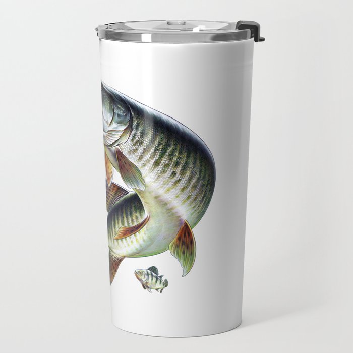 Musky Fishing Travel Mug Gallery Image 2