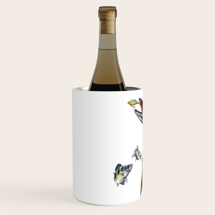 Musky Fishing Wine Chiller Gallery Image 2