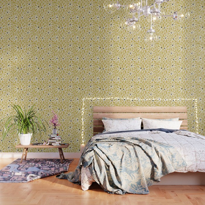 Daisy chain - yellow Wallpaper Gallery Image 1