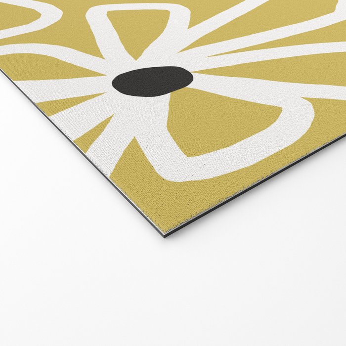 Daisy chain - yellow Welcome Mat Gallery Image 2