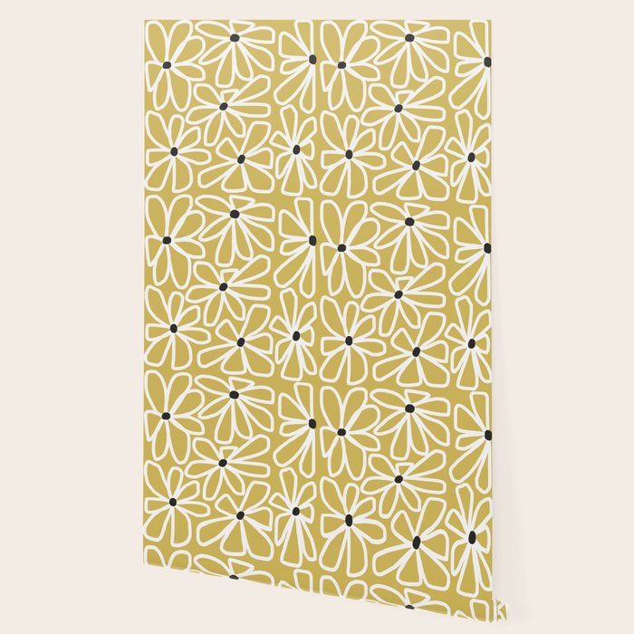 Daisy chain - yellow Wallpaper Gallery Image 2