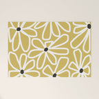 Daisy chain - yellow Welcome Mat Gallery Image 1