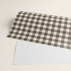 brown gingham Wrapping Paper Gallery Image 2