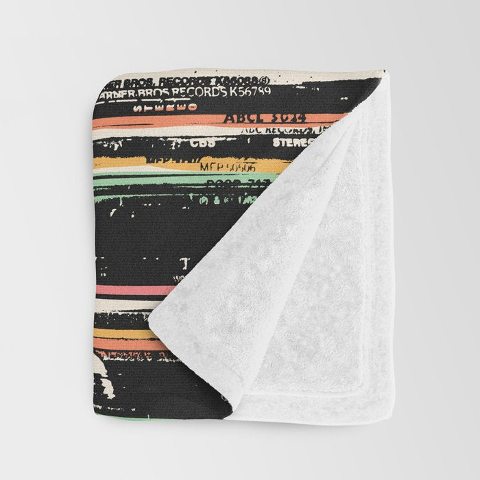 Recordsss Throw Blanket Gallery Image 3