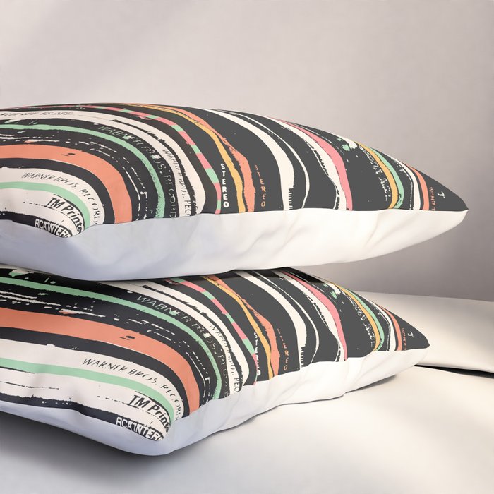 Recordsss Pillow Sham Gallery Image 3