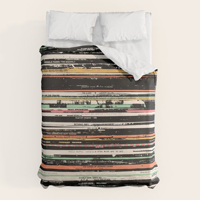Recordsss Duvet Cover Gallery Image 1