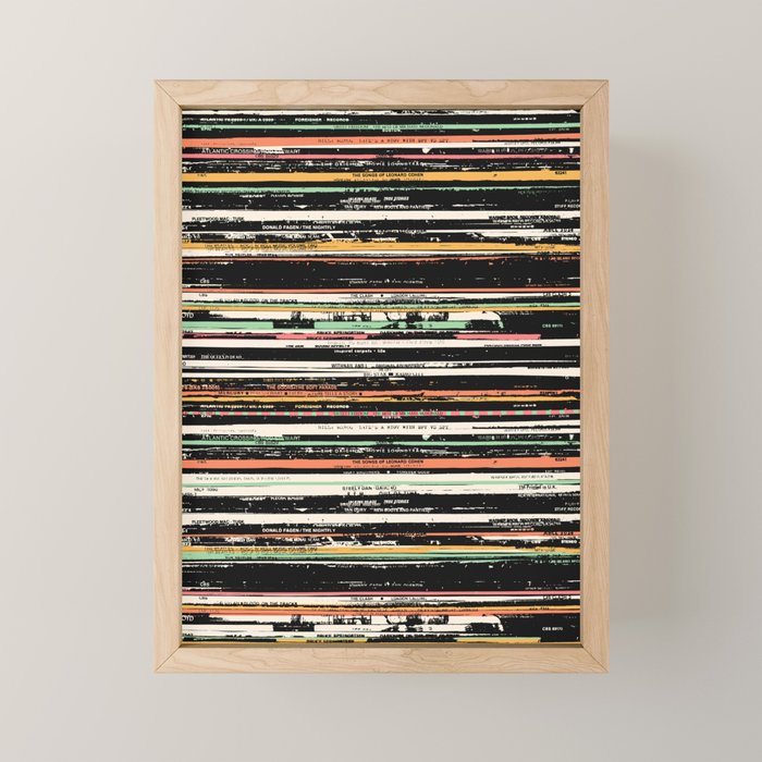Recordsss Mini Art Print Gallery Image 1