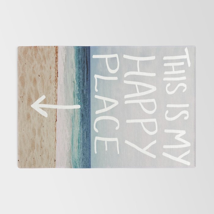 My Happy Place (Beach) Rug Gallery Image 2