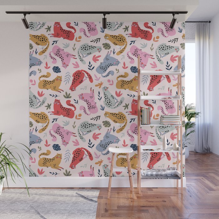 Wild cats Wall Mural Gallery Image 1