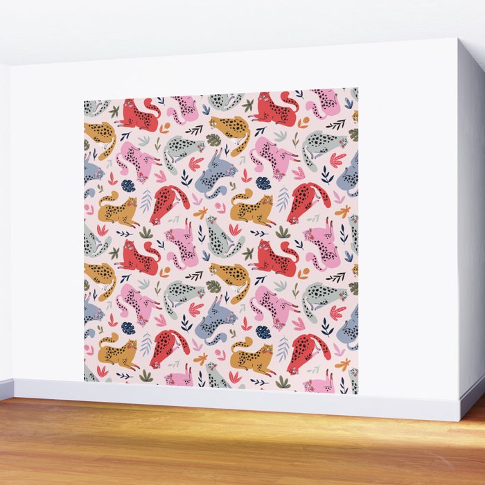 Wild cats Wall Mural Gallery Image 2