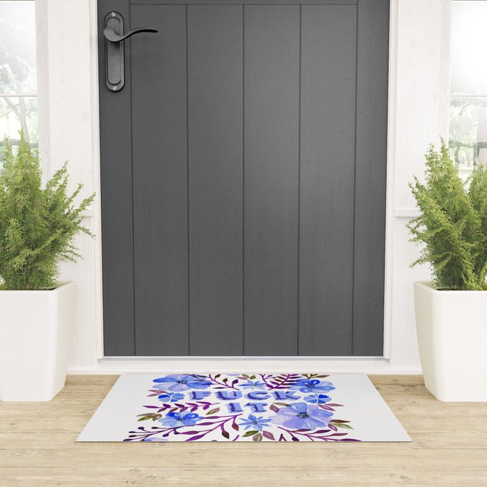 F*ck It - Blueberry Palette Welcome Mat Gallery Image 3