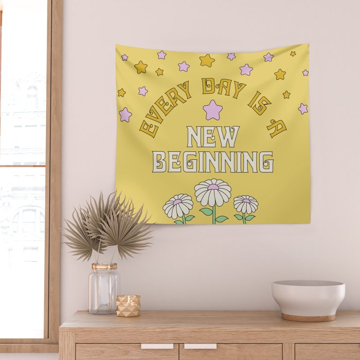 New Beginnings Wall Tapestry Gallery Image 2