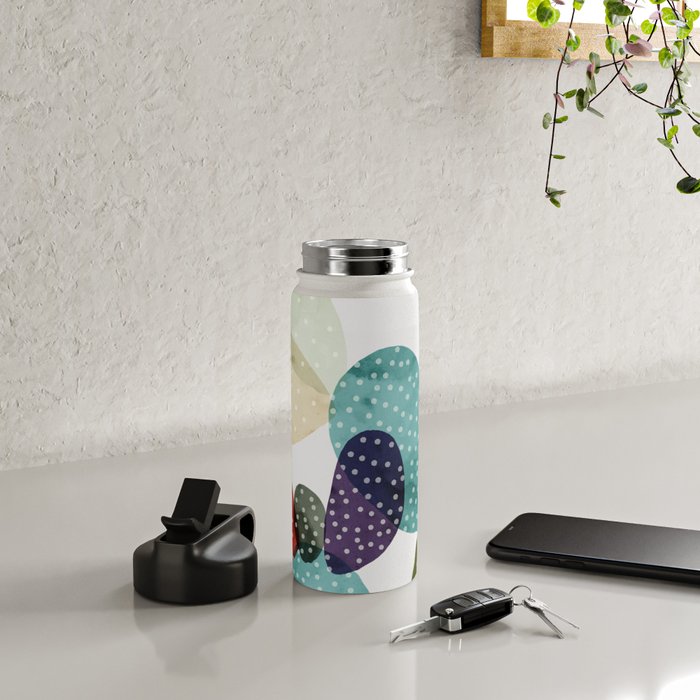 Cactus watercolor II Water Bottle Gallery Image 5