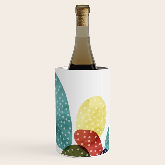 Cactus watercolor II Wine Chiller Gallery Image 3