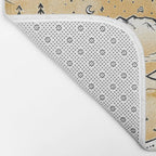 Monte Vista - marigold  Bath Mat Gallery Image 2