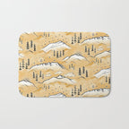 Monte Vista - marigold  Bath Mat Gallery Image 1