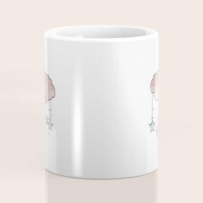 Cloud_Nursery Art_01 Coffee Mug Gallery Image 4
