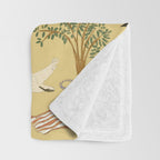 Picnic in the park Throw Blanket Gallery Image 3