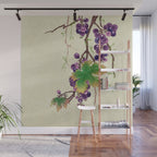 Minhwa : Grapevine Type (Korean traditional/folk art) Wall Mural Gallery Image 1