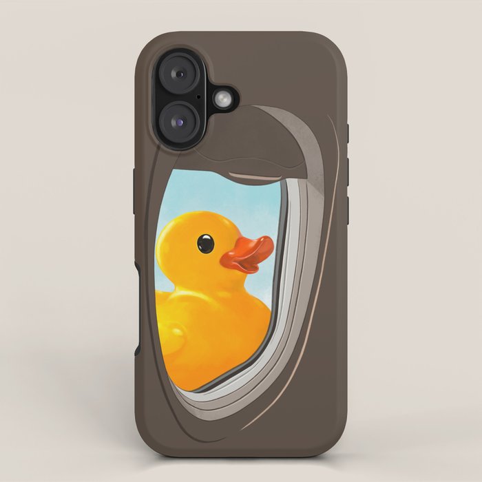 Hello! Yellow Duck iPhone Case Gallery Image 1