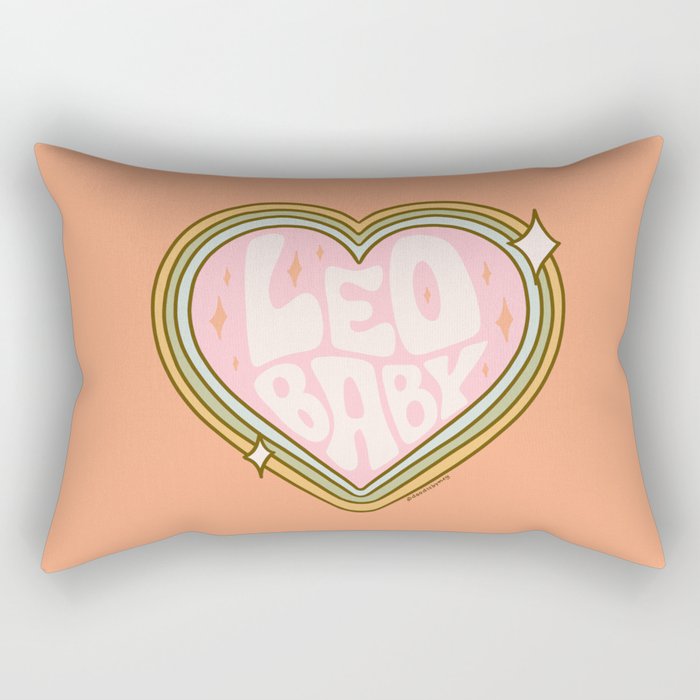 Leo Baby Rectangular Pillow Gallery Image 2