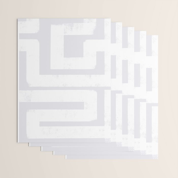 Snow Day Maze Wrapping Paper Gallery Image 3
