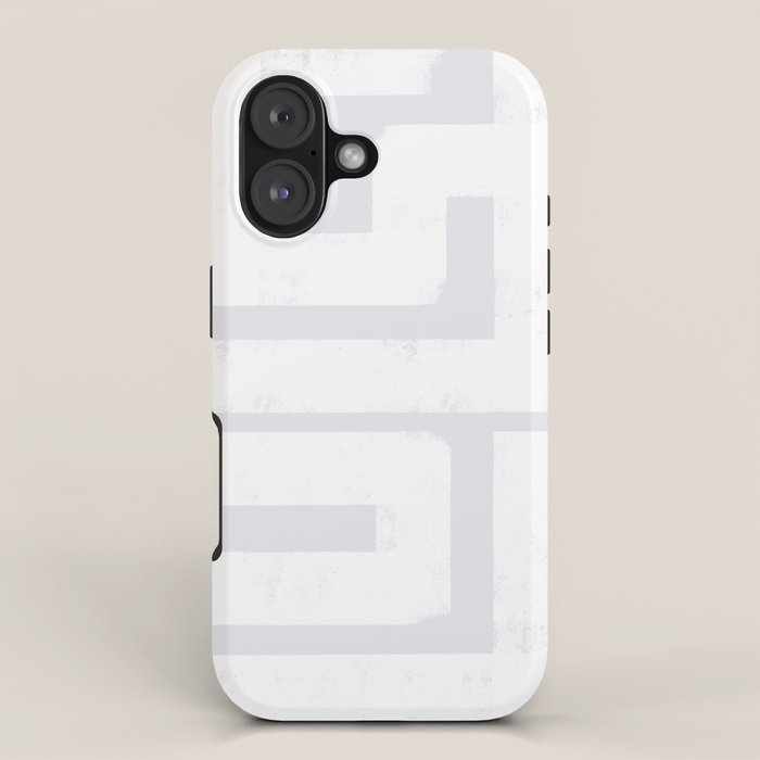 Snow Day Maze iPhone Case Gallery Image 1