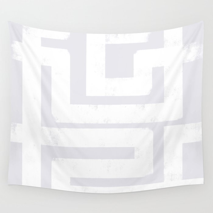 Snow Day Maze Wall Tapestry Gallery Image 4