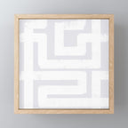 Snow Day Maze Mini Art Print Gallery Image 1
