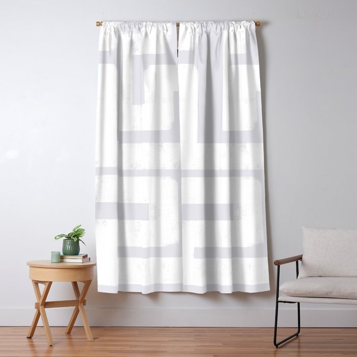 Snow Day Maze Window Curtain Gallery Image 5