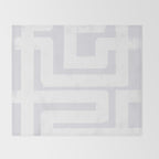 Snow Day Maze Throw Blanket Gallery Image 2