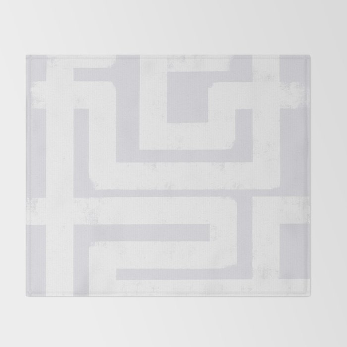 Snow Day Maze Throw Blanket Gallery Image 2