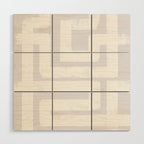 Snow Day Maze Wood Wall Art Gallery Image 1