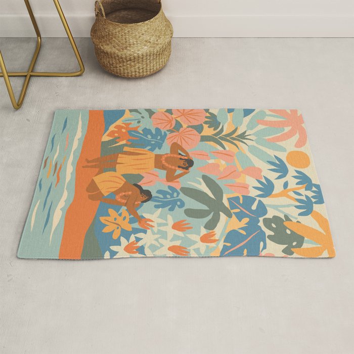 Hawaiian Lei Rug Gallery Image 1