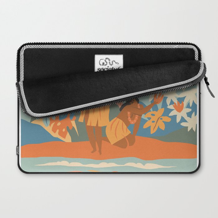 Hawaiian Lei Laptop Sleeve Gallery Image 2