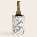 seamless pattern with graphic geometric stripes Wine Chiller Gallery Image 2