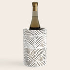 seamless pattern with graphic geometric stripes Wine Chiller Gallery Image 1
