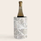 seamless pattern with graphic geometric stripes Wine Chiller Gallery Image 3